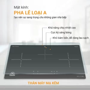 Thông số 6 Bếp 3 vùng PLD 6688J 1200 x 1200