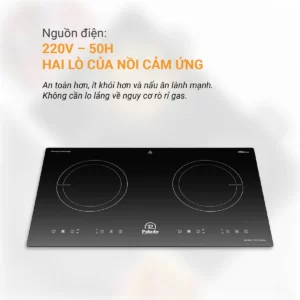 Thông số Nguồn điện Bếp từ đôi PLD 6688A 1200 x 1200