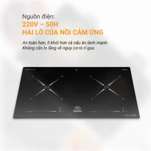 Thông số Nguồn điện Bếp từ đôi PLD 6688B 1200 x 1200