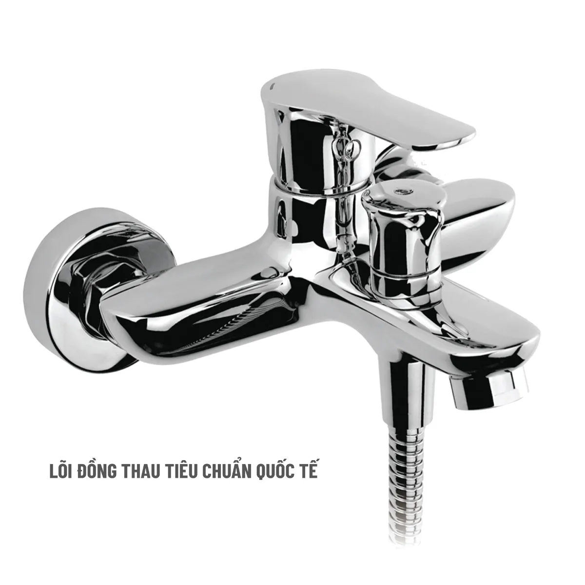 Chất liệu của bộ vòi sen tắm Palado PLD903C