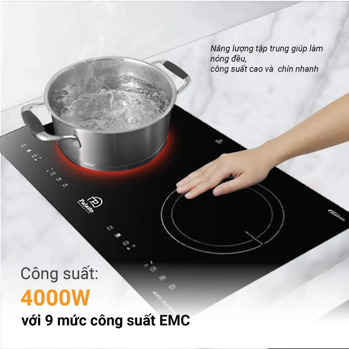 Bếp từ 2 vùng nấu Palado PLD6688A (12) Đặc điểm nổi bật của bếp từ đôi Palado PLD6688A