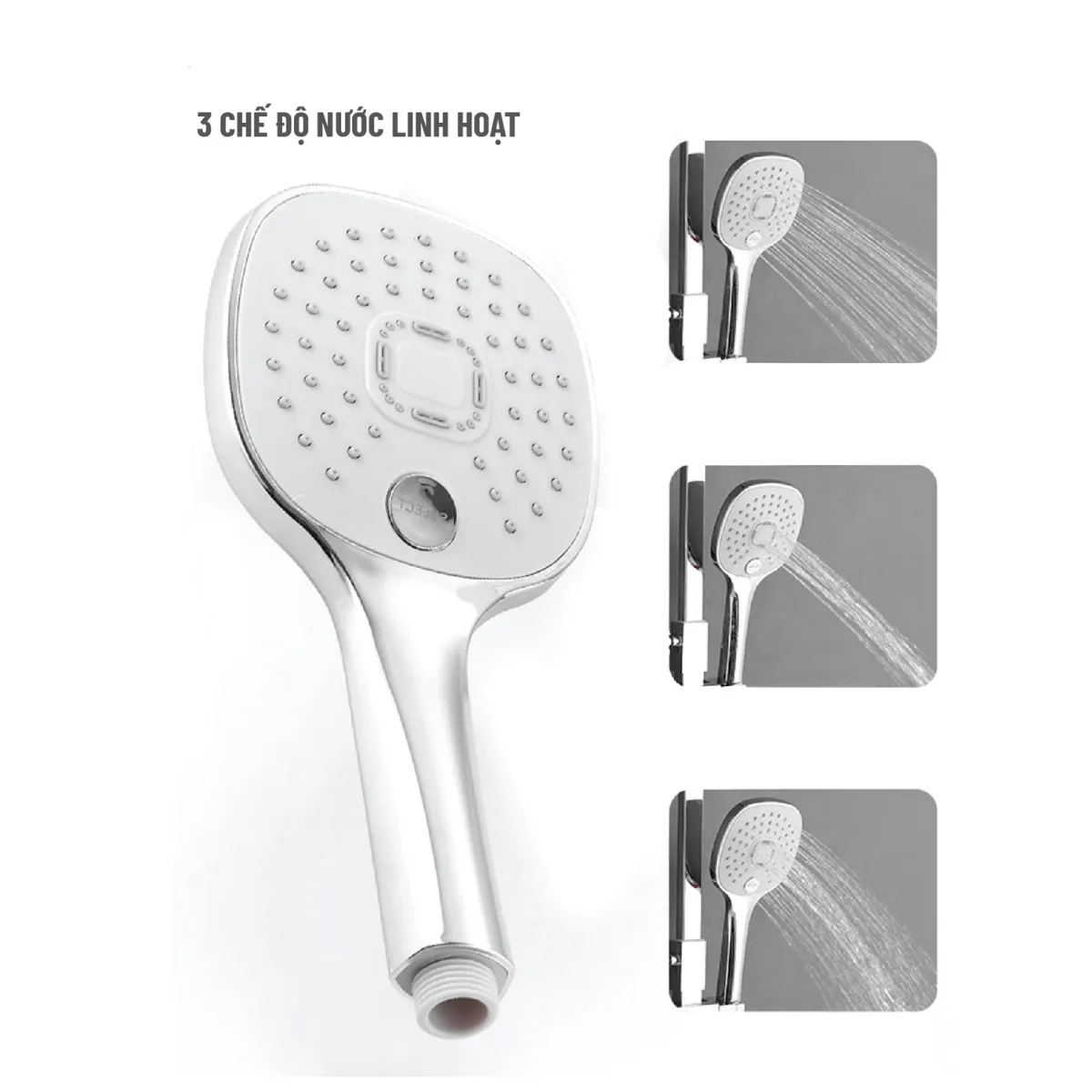 Sen Cây Palado PLD902C (5) Chất liệu sử dụng trong bộ sen cây tắm PLD902C