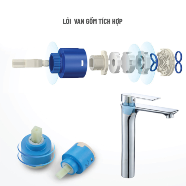Vòi chậu rửa Palado PLD756G (5)
