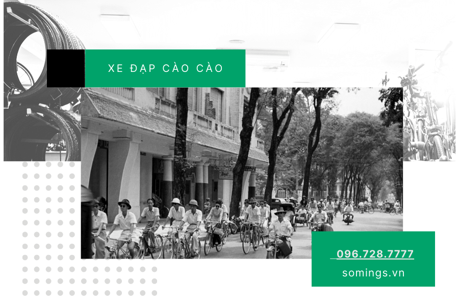 Xe đạp cào cào những năm 2000