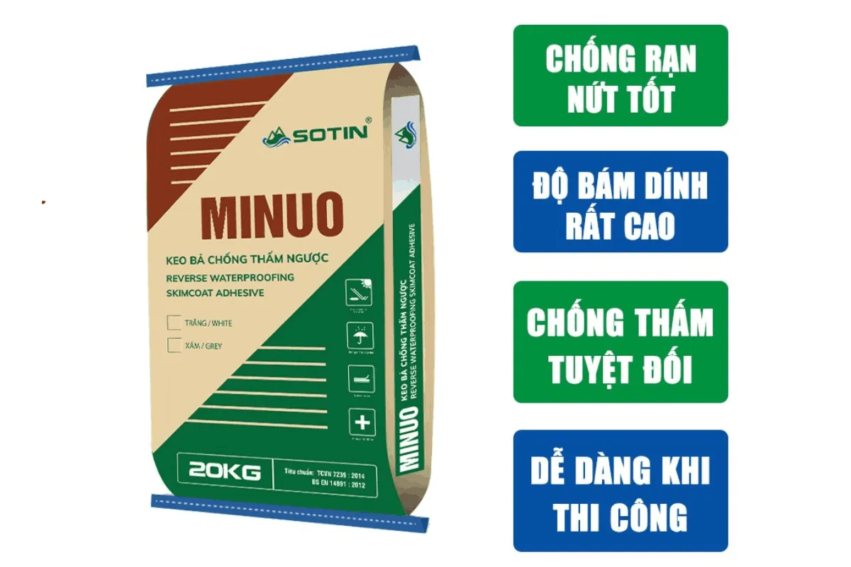 Một số hình ảnh về loại keo Sotin Minuo 