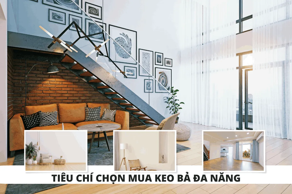 Những tiêu chí chọn mua loại keo bả đa năng chất lượng và phù hợp 