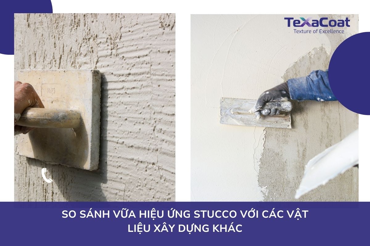 So sánh với các vật liệu xây dựng khác