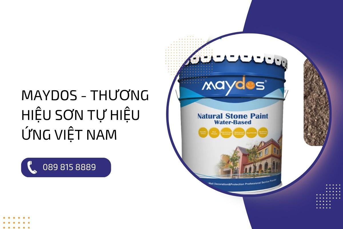 Khám phá những thương hiệu sơn tự hiệu ứng uy tín, chất lượng