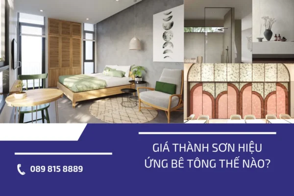 Giá thành sơn hiệu ứng bê tông 5