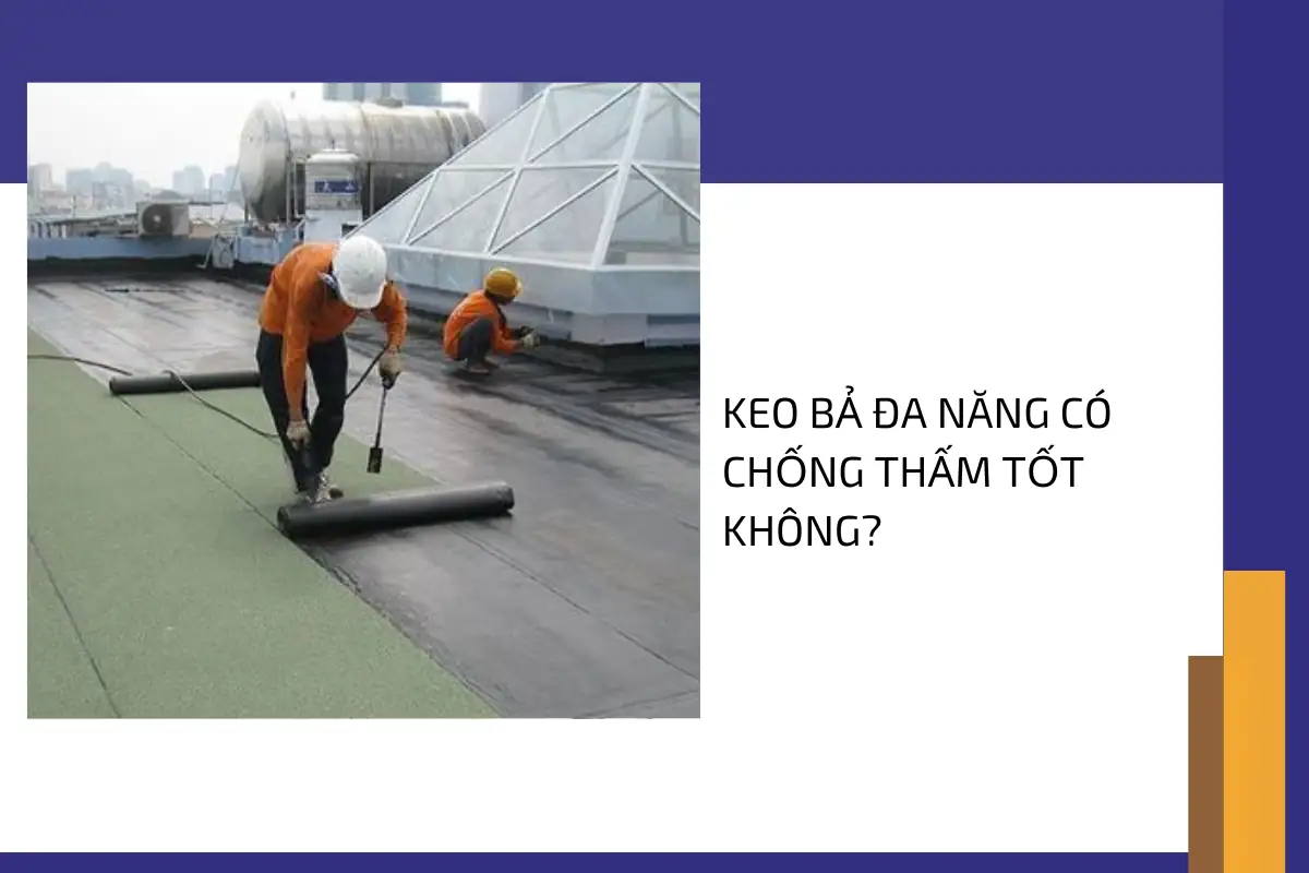 Keo bả đa năng có chống thấm tốt không?