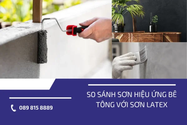 So sánh sơn hiệu ứng bê tông 4