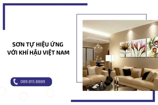 Sơn tự hiệu ứng với khí hậu Việt Nam