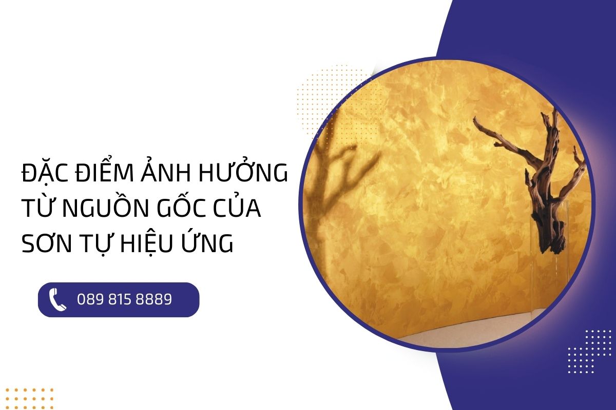 Nguồn gốc của sơn tự hiệu ứng và ảnh hưởng của nó đến thi công