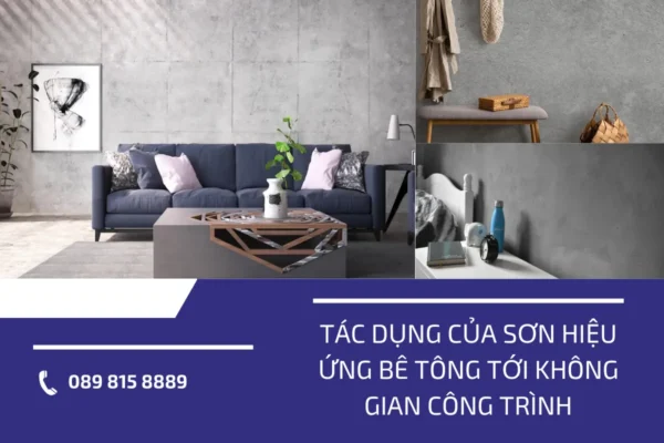 sơn hiệu ứng bê tông công trình 5