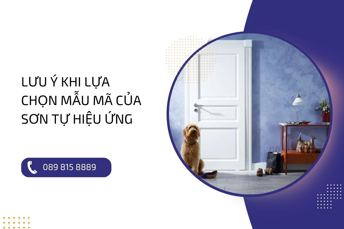 Khám phá sự đa dạng về mẫu mã của sơn tự hiệu ứng