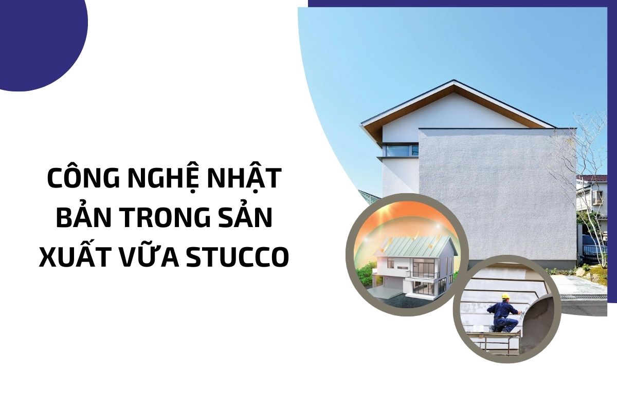 Công nghệ sản xuất vữa của Nhật Bản 