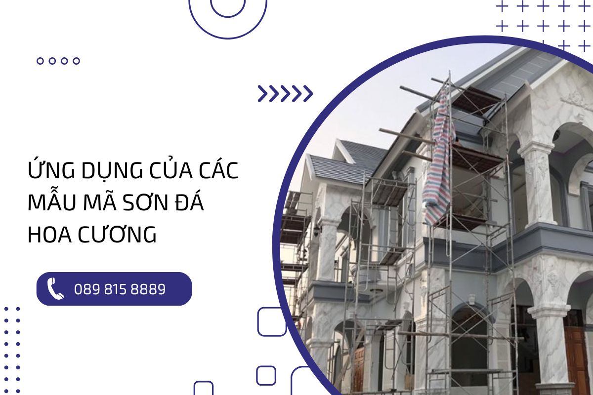  mẫu mã sơn đá hoa cương sang trọng và hiện đại