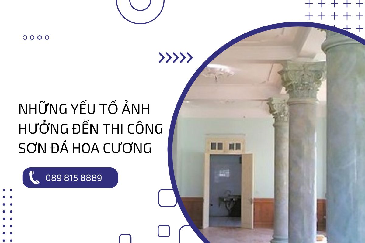 Hướng dẫn thi công sơn đá hoa cương chi tiết A-Z cho người mới