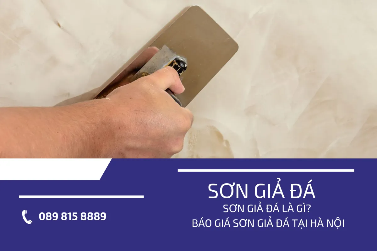 Báo giá sơn giả đá 4