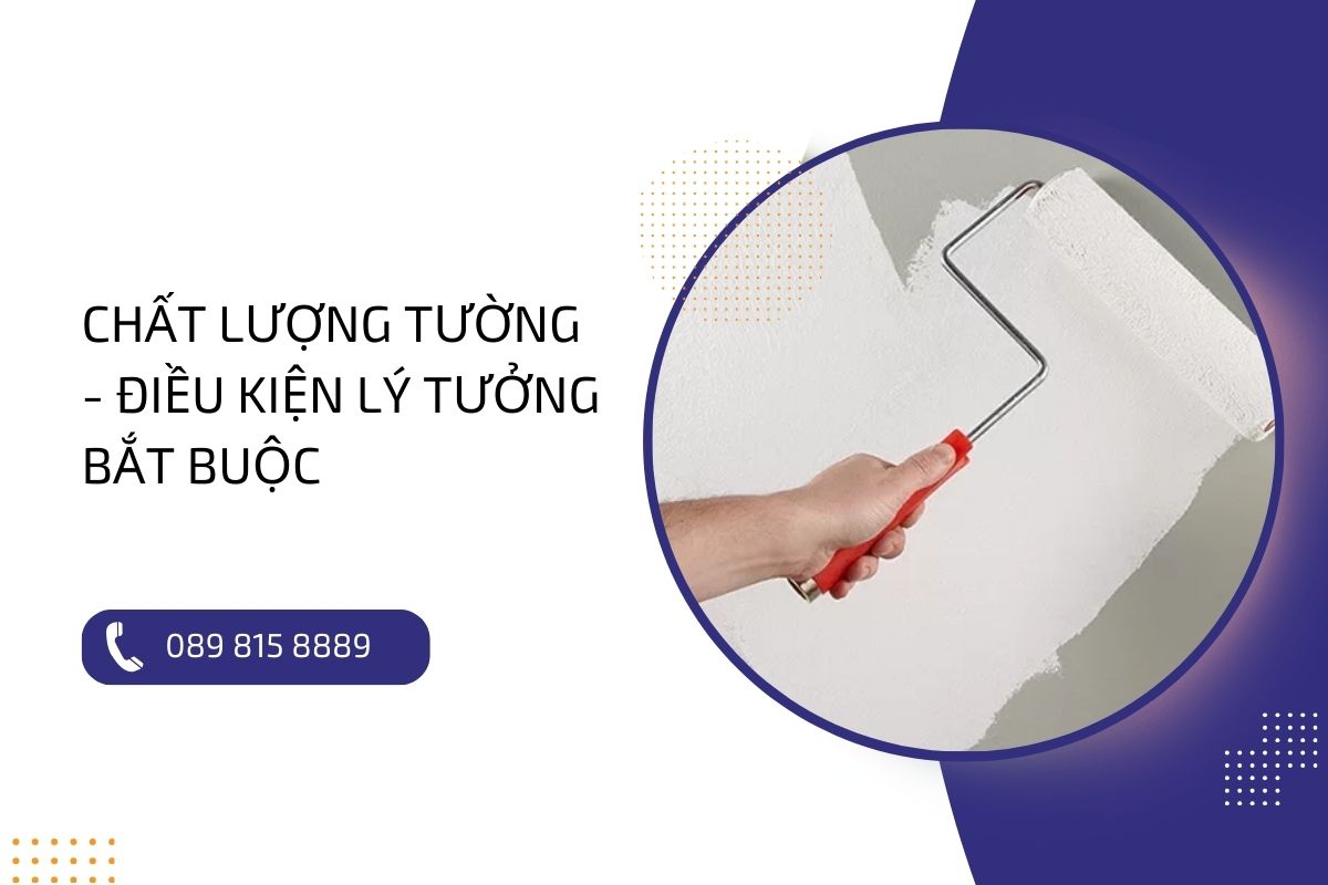 Bật mí những điều kiện lý tưởng phù hợp với sơn tự hiệu ứng