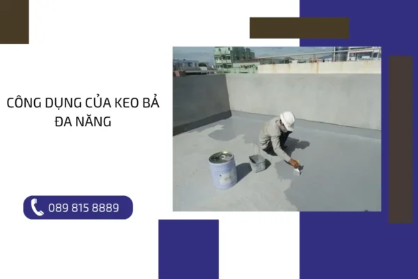 Công dụng của keo bả đa năng