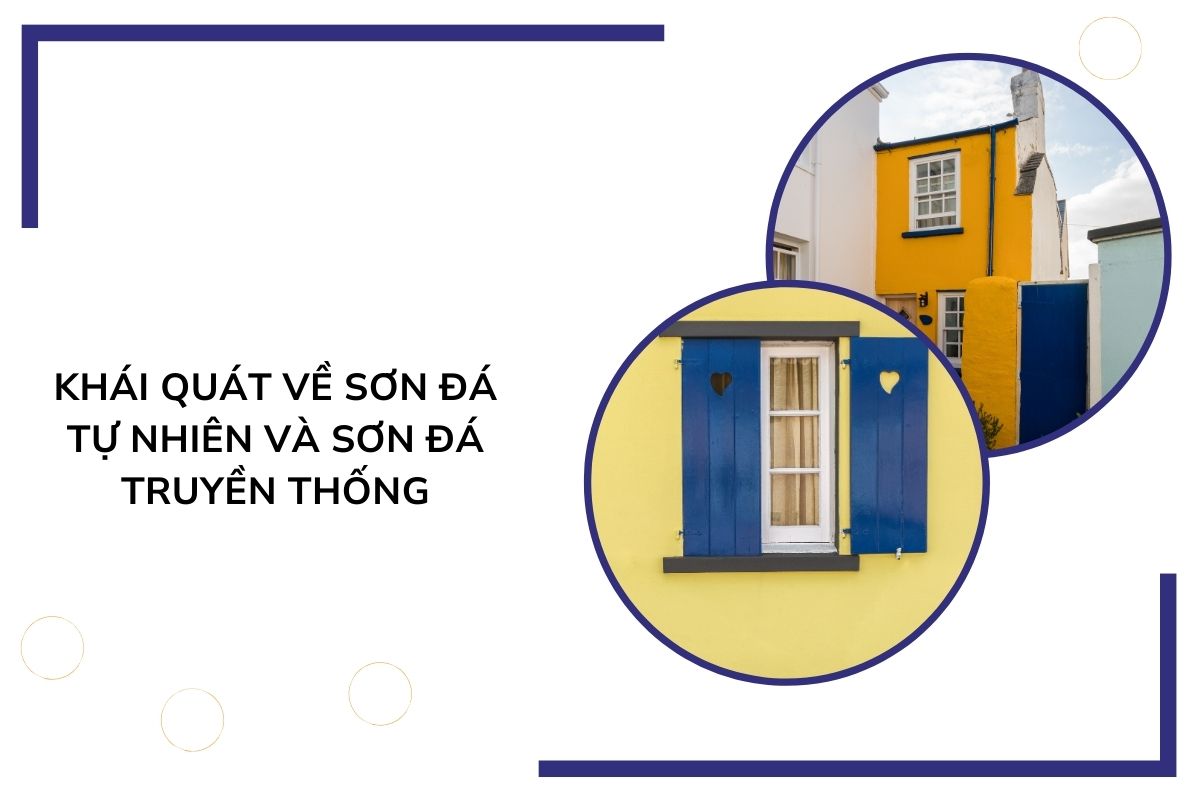 Khái quát về sơn đá tự nhiên và sơn đá truyền thống