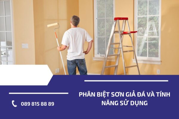 Phân biệt sơn giả đá và tính năng sử dụng