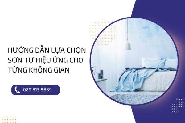 Hướng dẫn lựa chọn sơn tự hiệu ứng dành cho từng không gian