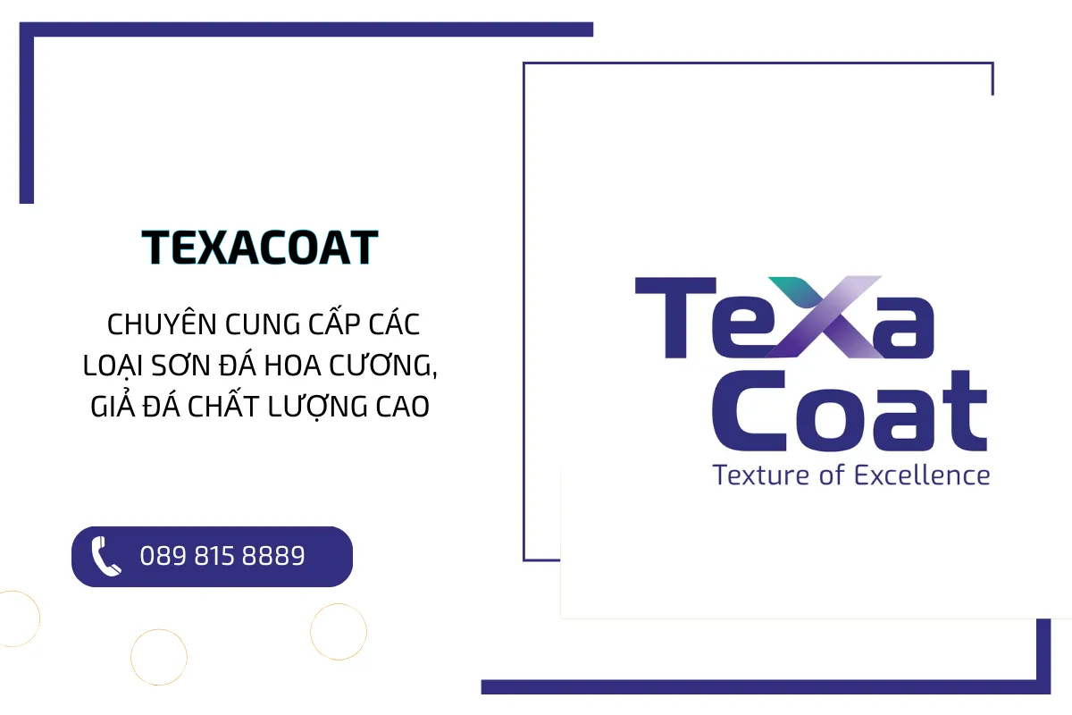 Texacoat chuyên cung cấp các loại sơn đá hoa cương, giả đá chất lượng cao