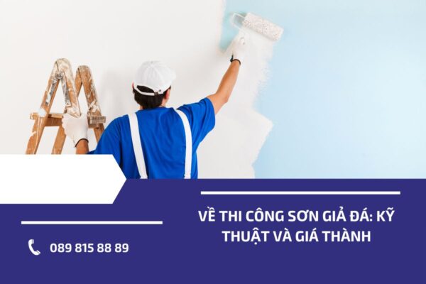 Về thi công sơn giả đá kỹ thuật và giá thành