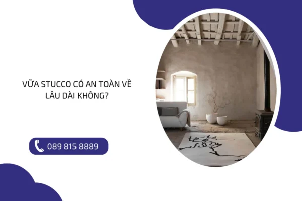 Vữa Stucco an toàn 4