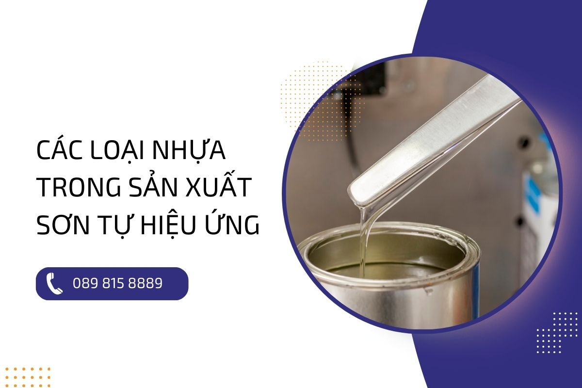 Quy trình sản xuất sơn tự hiệu ứng: Từ nguyên liệu đến thành quả