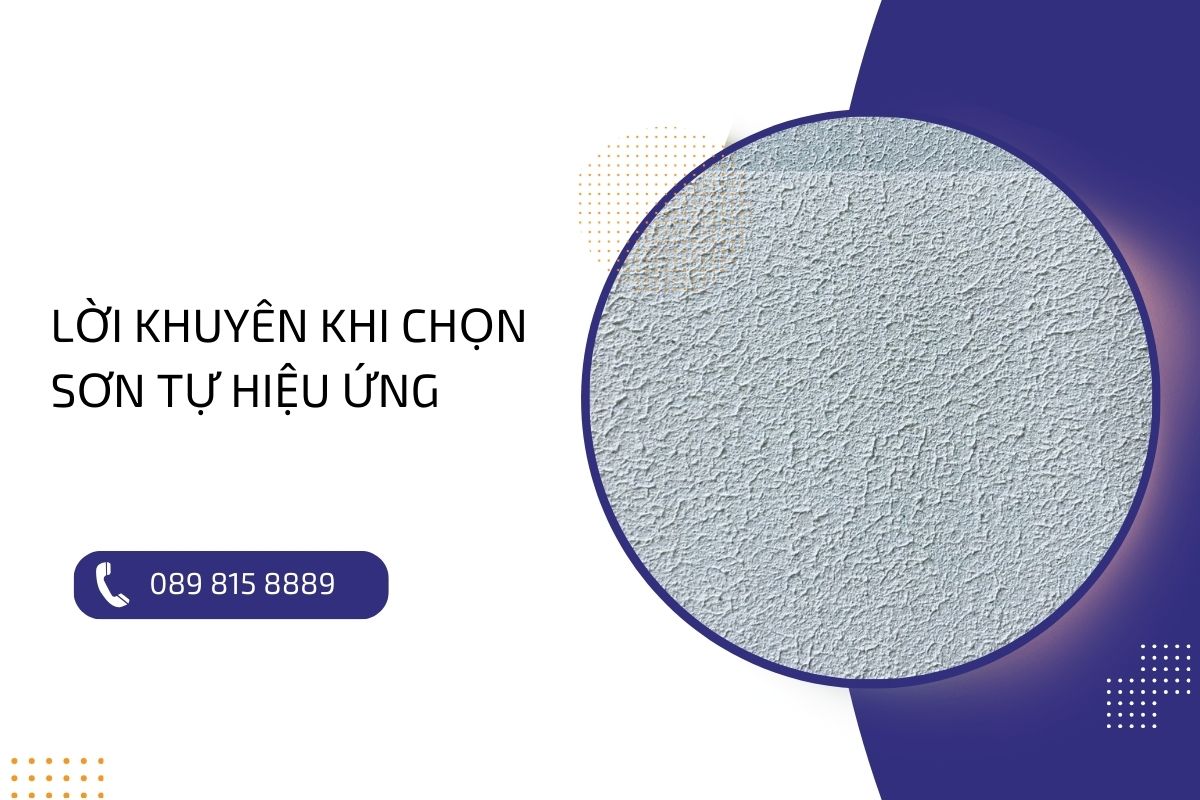 Khám phá xu hướng sơn tự hiệu ứng trong thiết kế nội thất