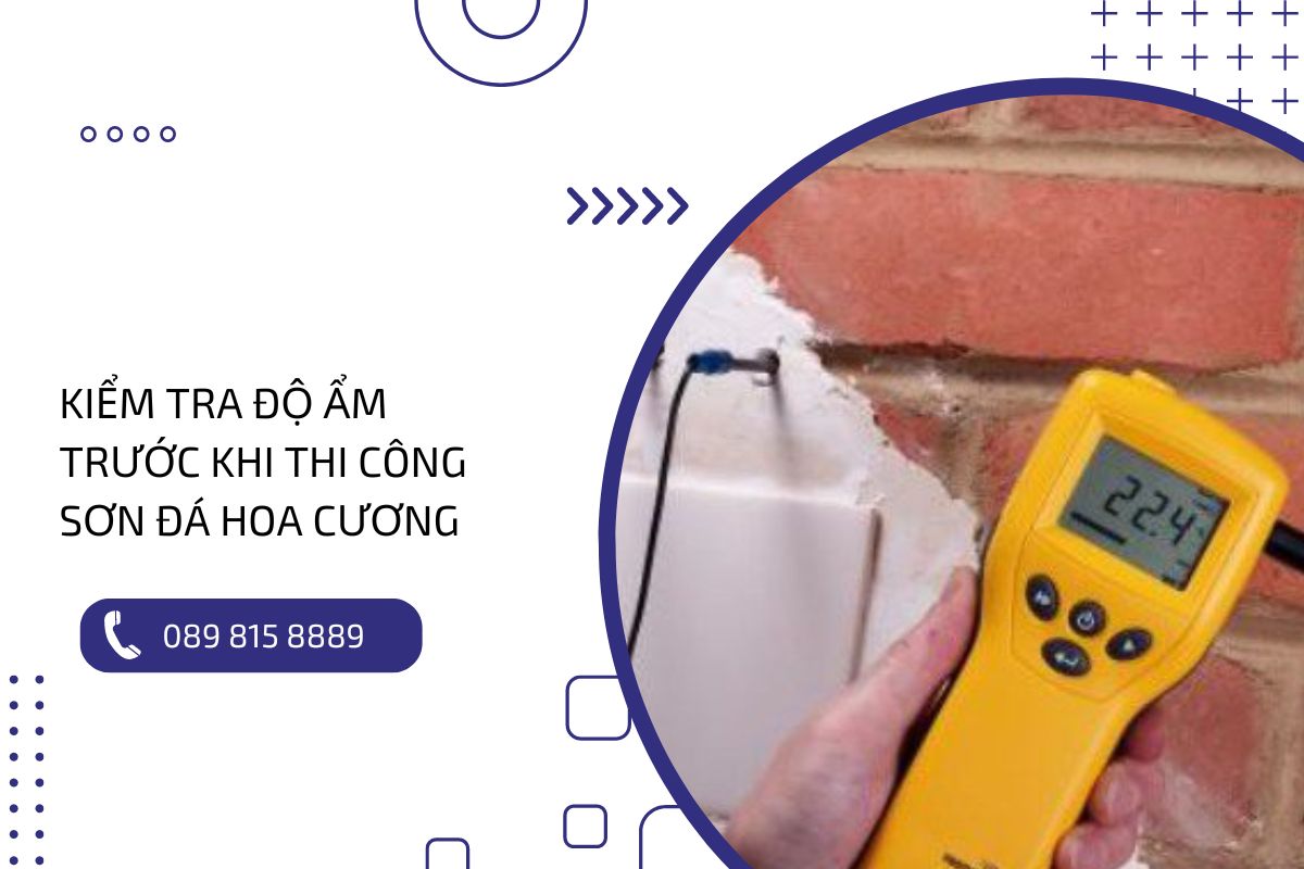 Hướng dẫn phương pháp thi công sơn đá hoa cương đúng cách