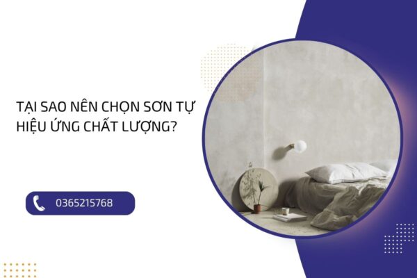 Cách lựa chọn sơn tự hiệu ứng chất lượng để tạo vẻ đẹp đẳng cấp