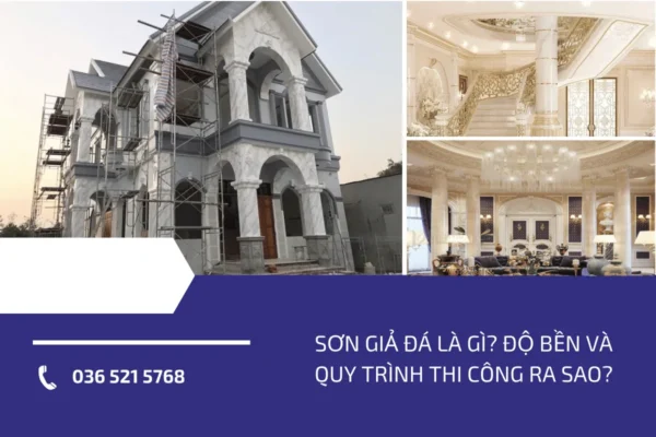 Quy trình thi công sơn giả đá cẩm thạch (2)