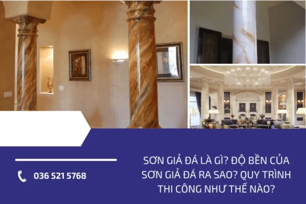 Quy trình thi công sơn giả đá cẩm thạch (4)