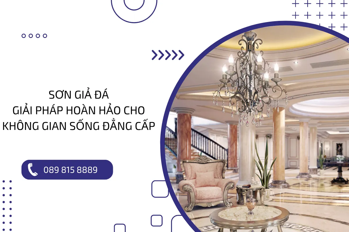 Sơn giả đá: Giải pháp hoàn hảo cho không gian sống đẳng cấp