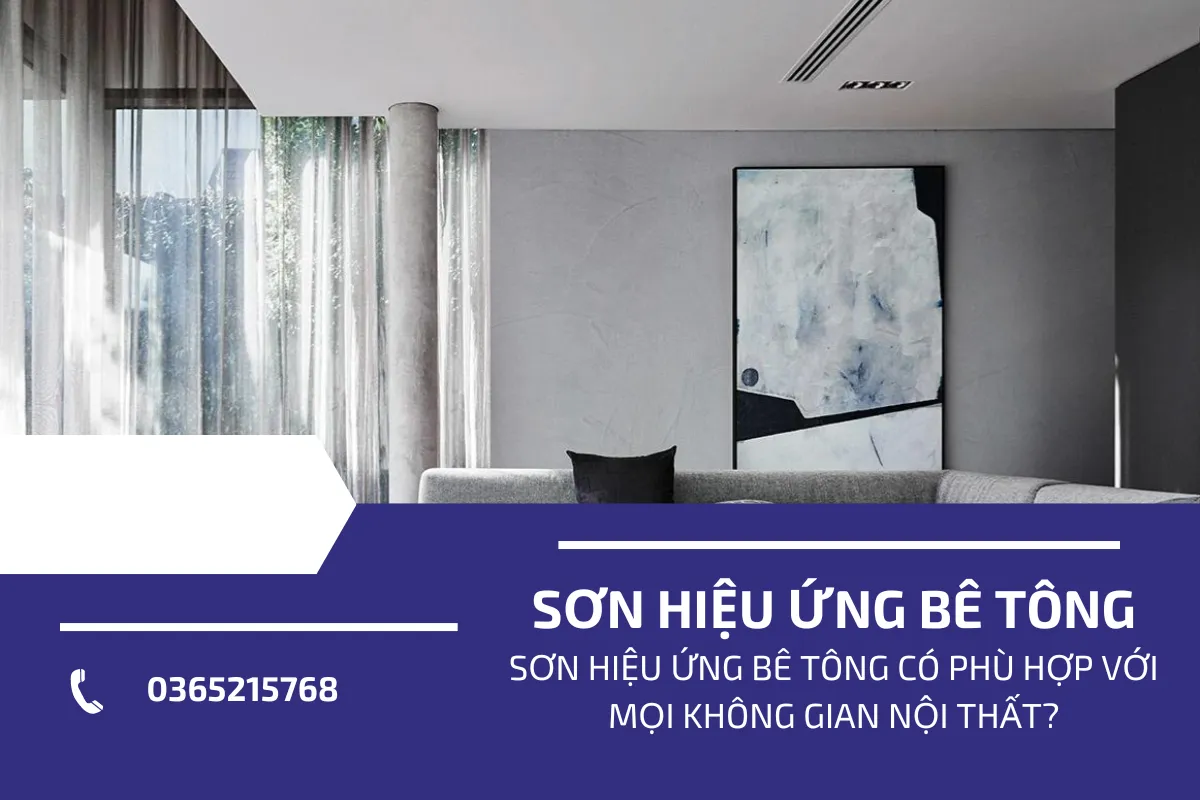 Sơn hiệu ứng bê tông 4