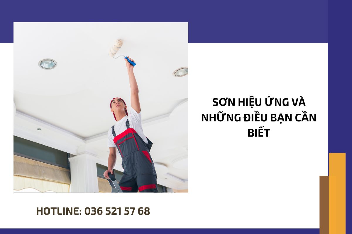 Sơn hiệu ứng và những điều bạn cần biết