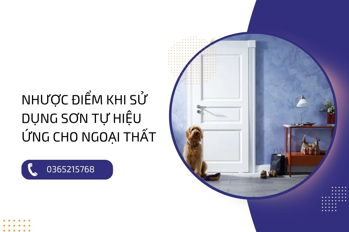 Có nên sử dụng sơn tự hiệu ứng trong trang trí ngoại thất không?