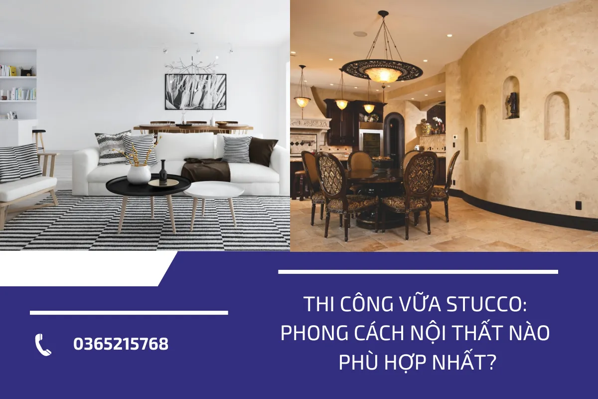 Thi công vữa stucco 4