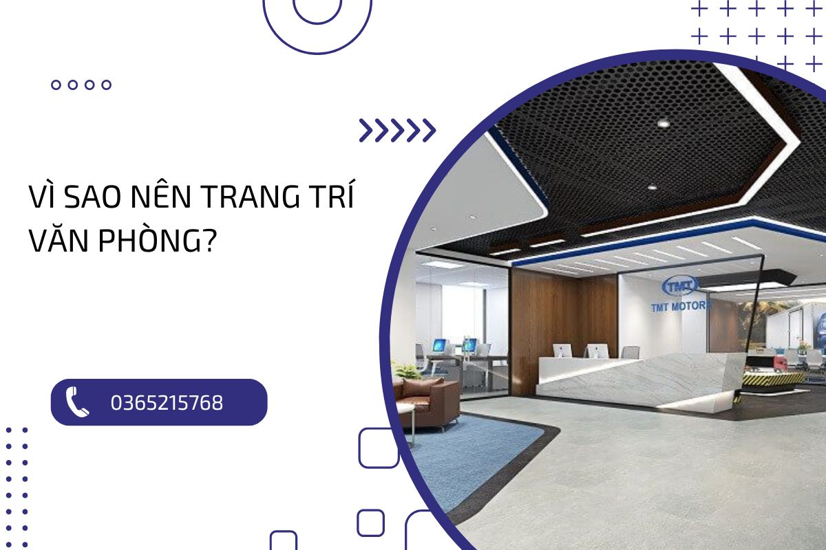 Trang trí văn phòng sang trọng, đẳng cấp với sơn đá hoa cương