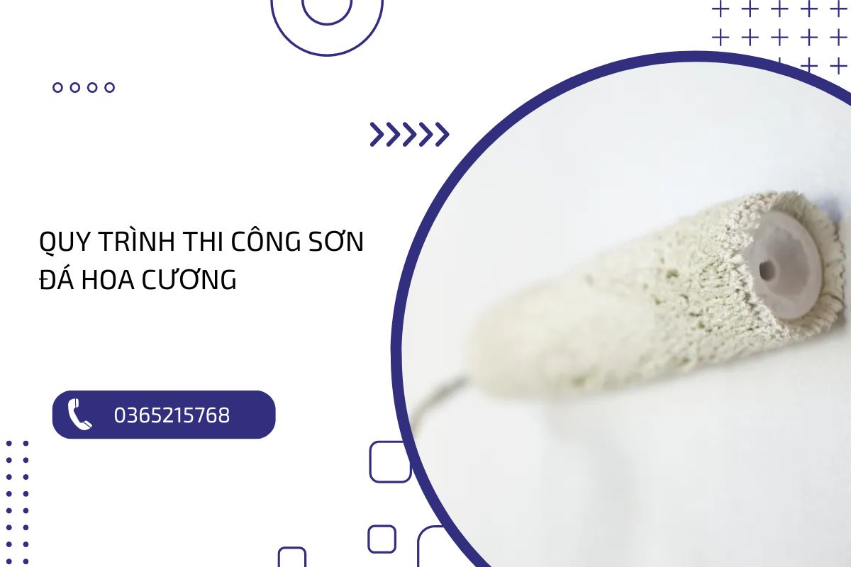 Quy trình thi công sơn đá hoa cương : Những yếu tố ảnh hưởng