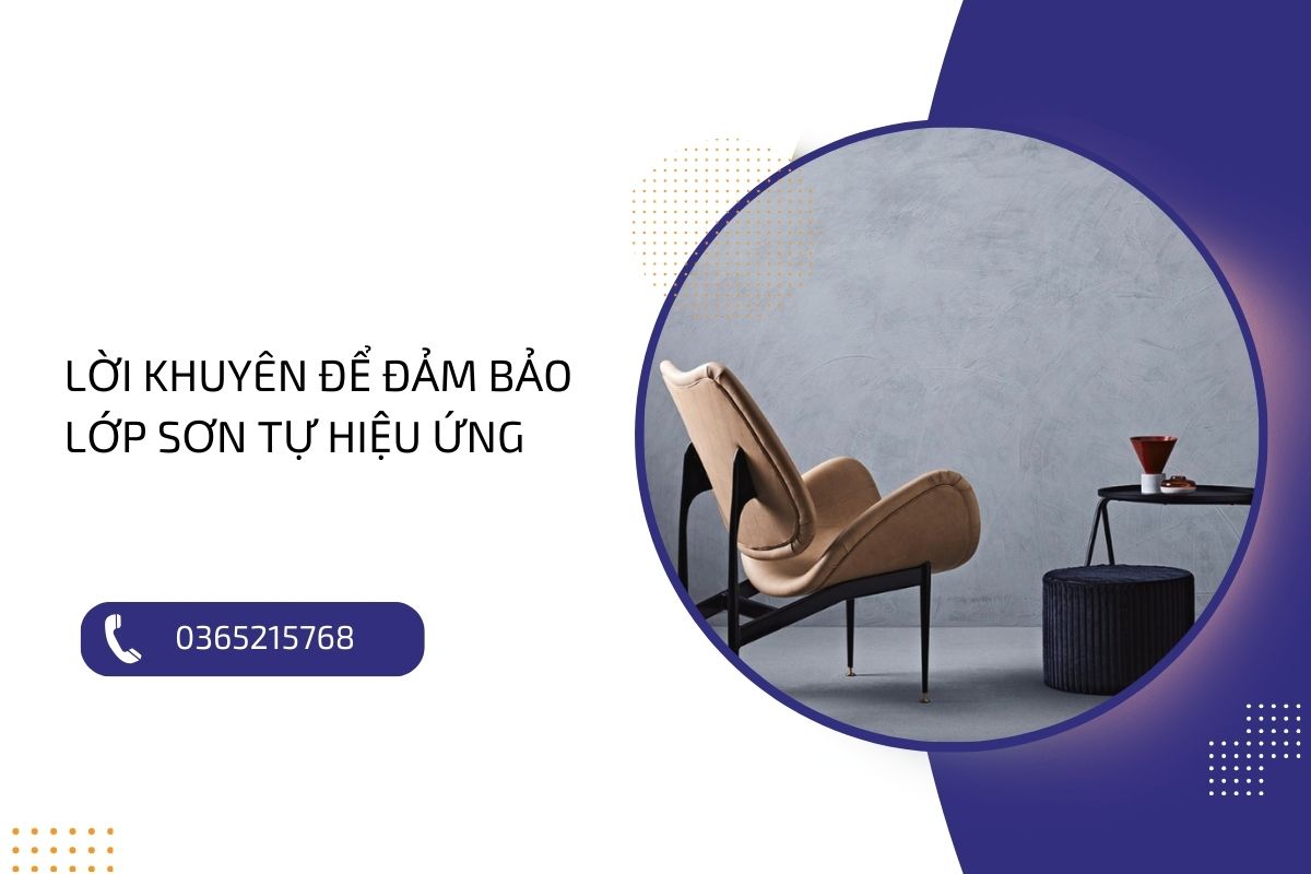 Cách lựa chọn sơn tự hiệu ứng chất lượng để tạo vẻ đẹp đẳng cấp