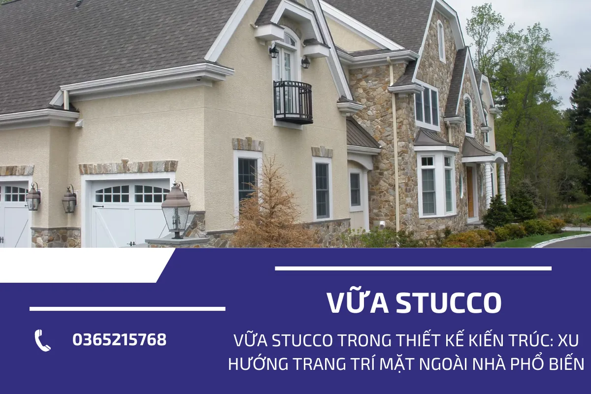 Vữa Stucco thiết kế 5