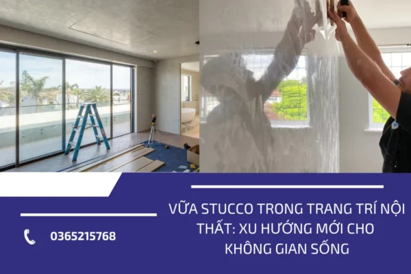 Vữa Stucco trong trang trí nội thất 4