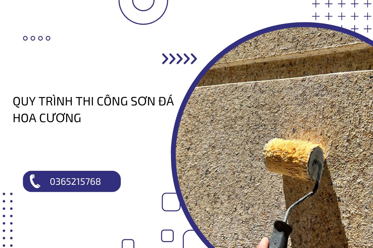 Khám phá những công trình phù hợp thi công sơn đá hoa cương