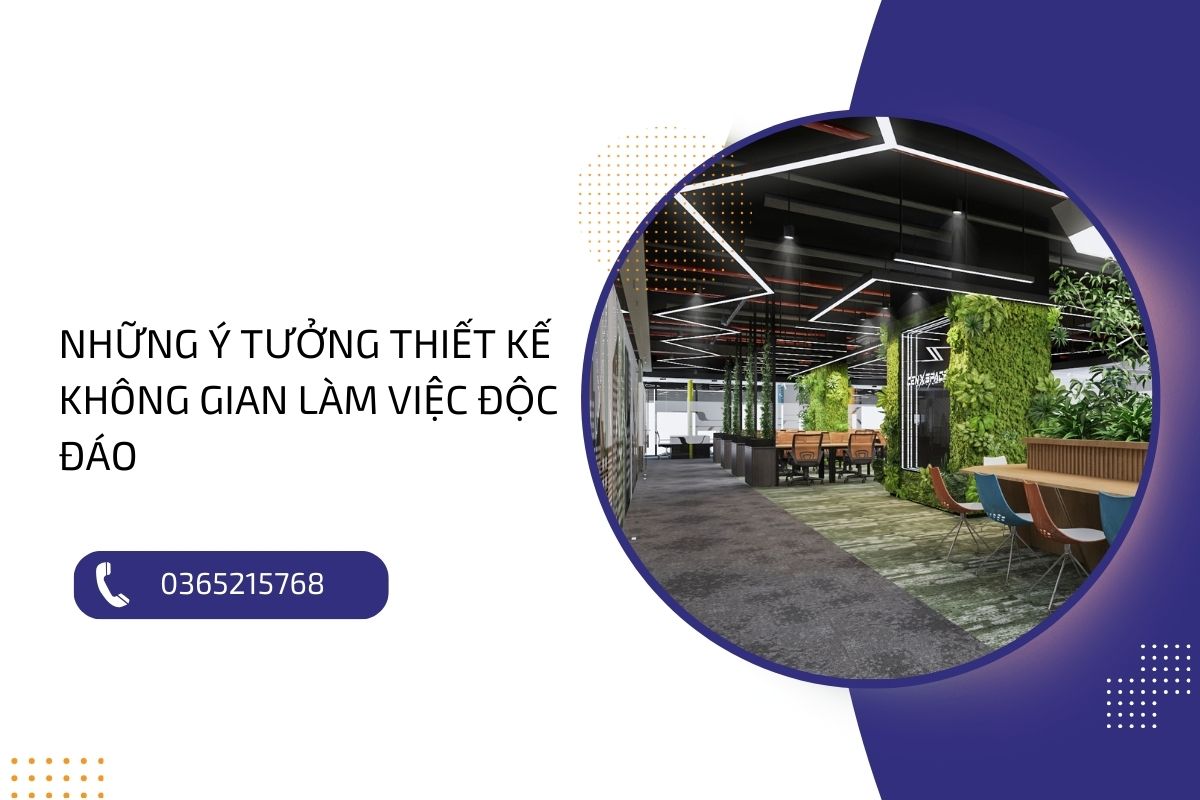 Tạo không gian làm việc mơ ước với ứng dụng sơn tự hiệu ứng