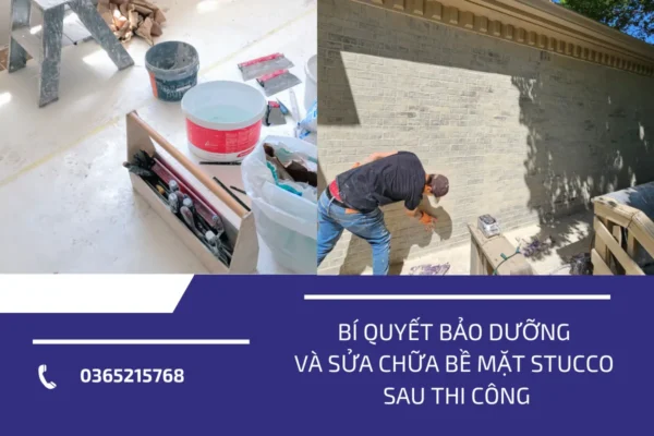 bề mặt Stucco 4